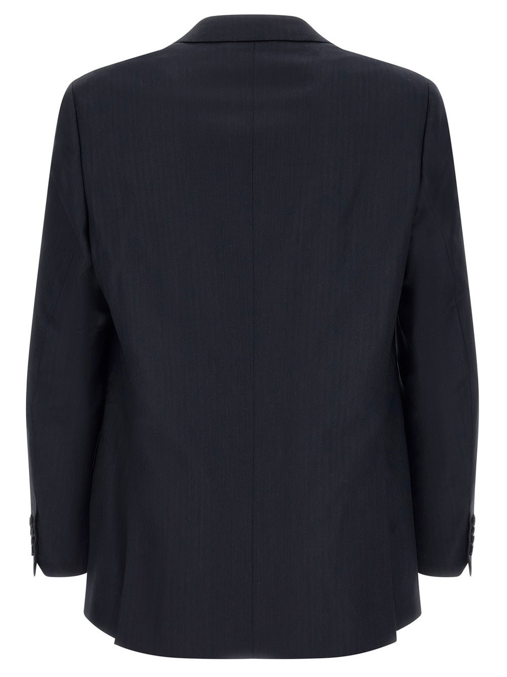 Blue Wool Two-Piece Suit