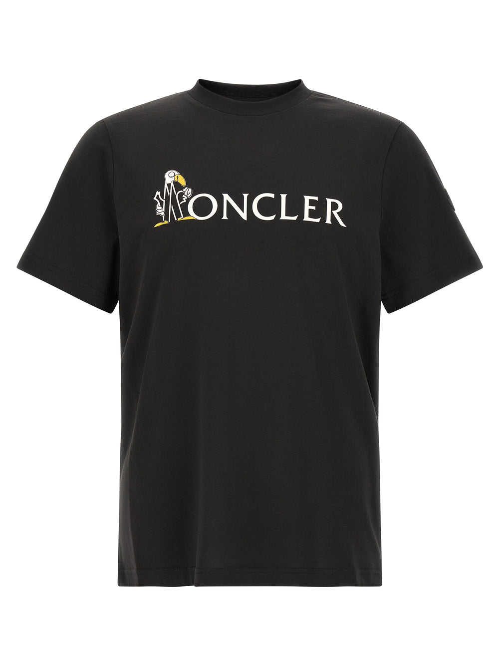 Moncler Cotton T-Shirt in Black