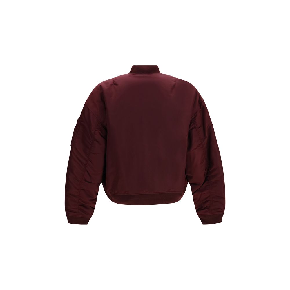 Dsquared² Μπουφάν Bomber από Νάιλον σε Μπορντώ