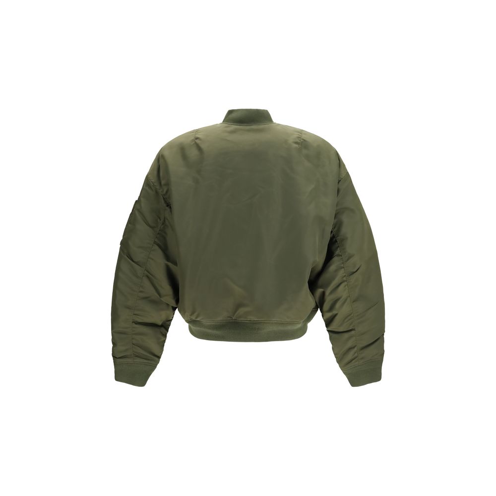 Dsquared² Bicolor Nylon Bomber Jacket