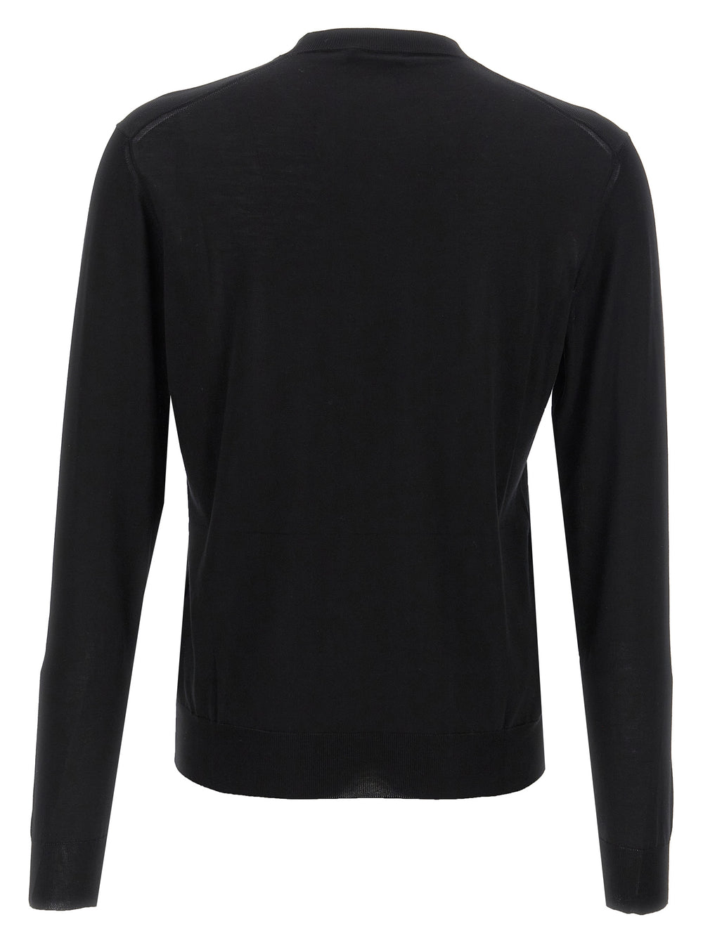 Black Silk Cardigan
