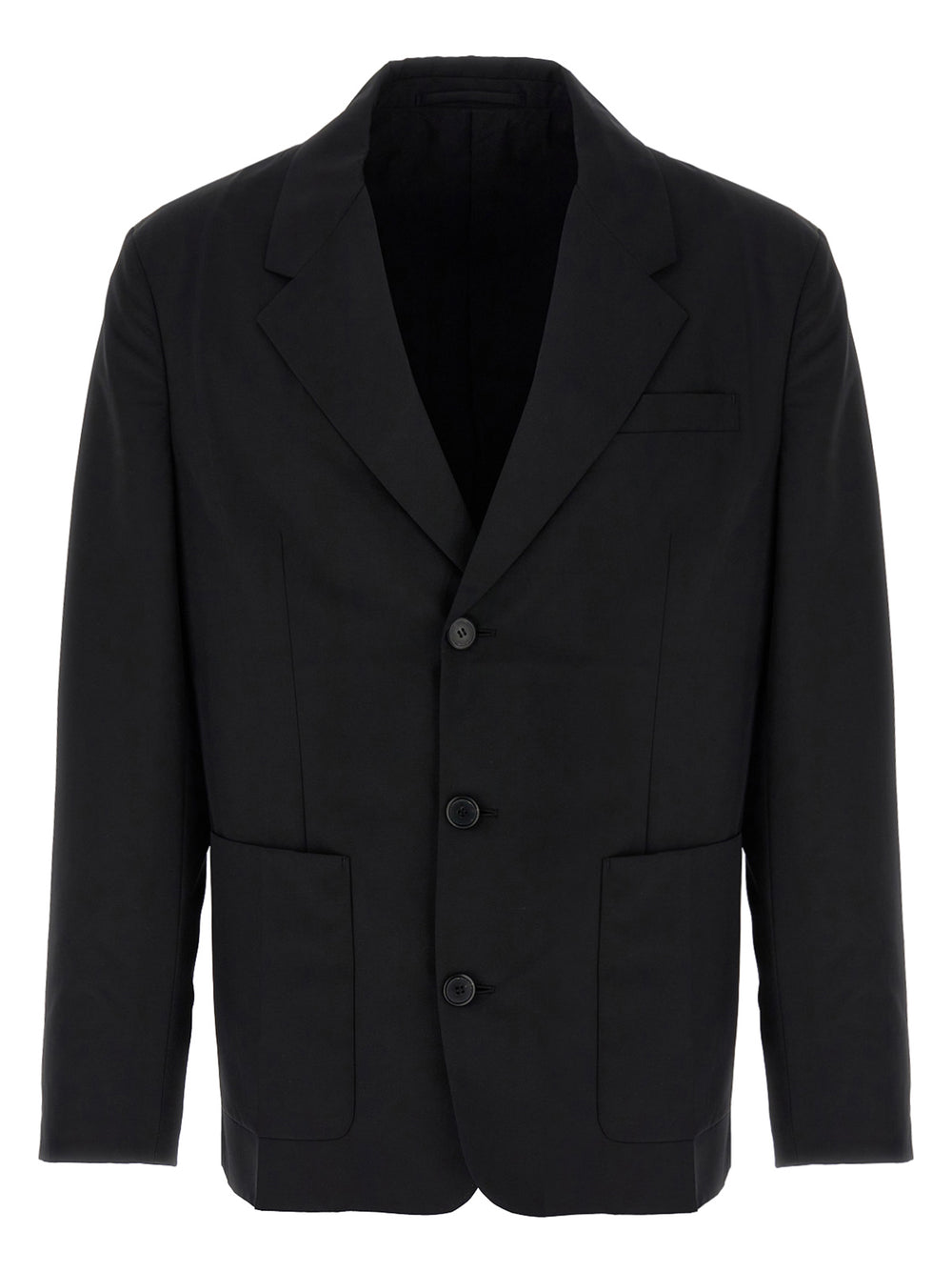 Black Virgin Wool Blazer