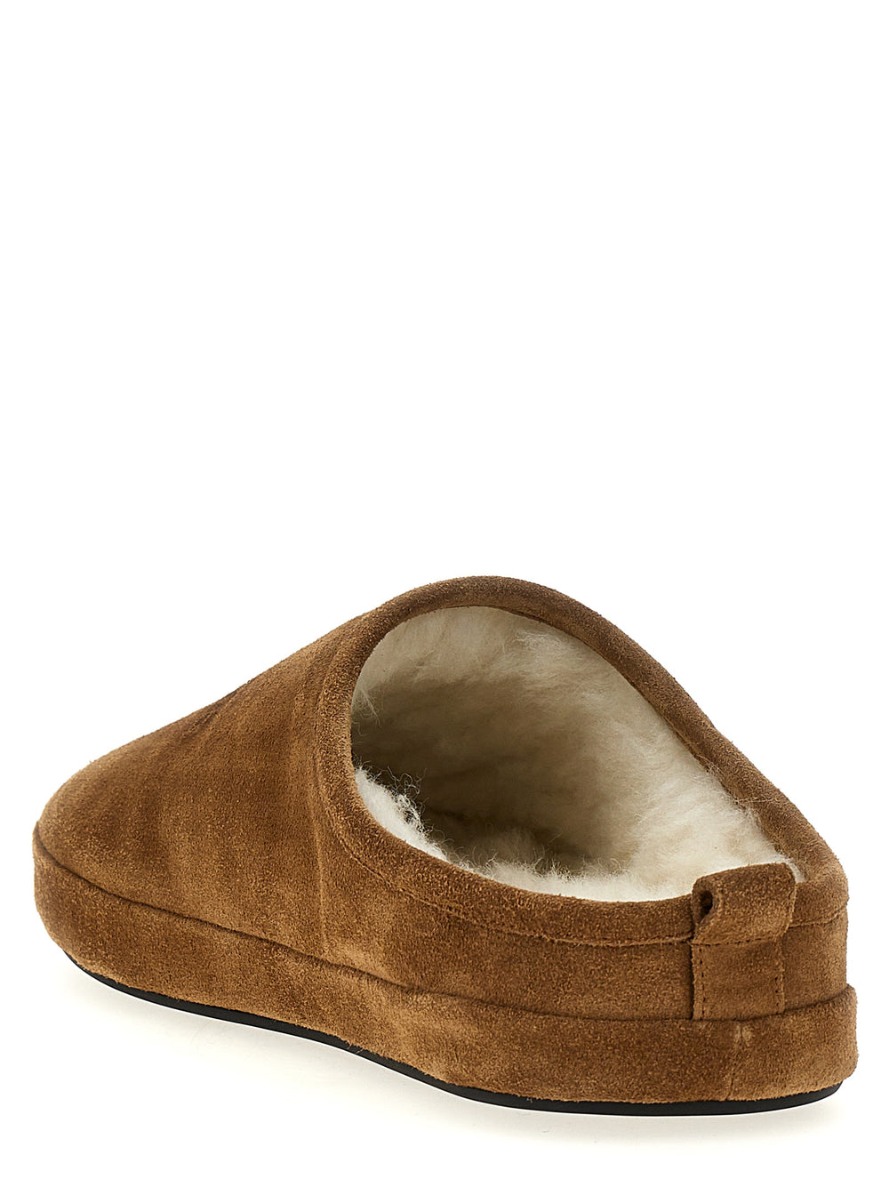 Balenciaga Calfskin Mules in Brown