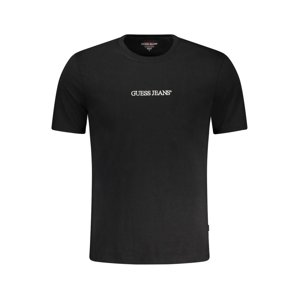 Guess Black Cotton T-Shirt