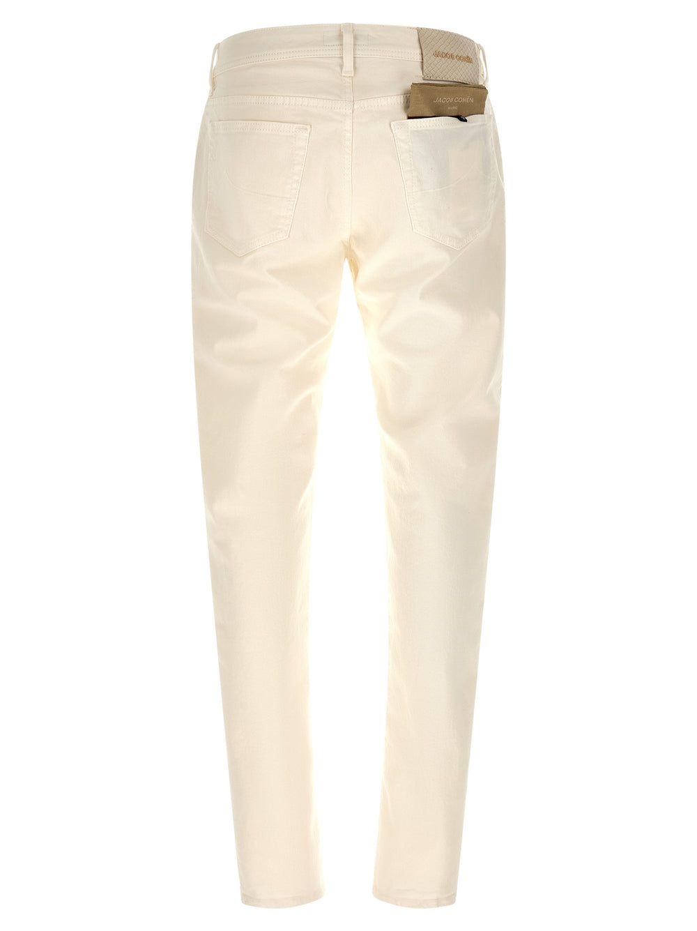 Jacob Cohen Cotton Tapered Jeans in White