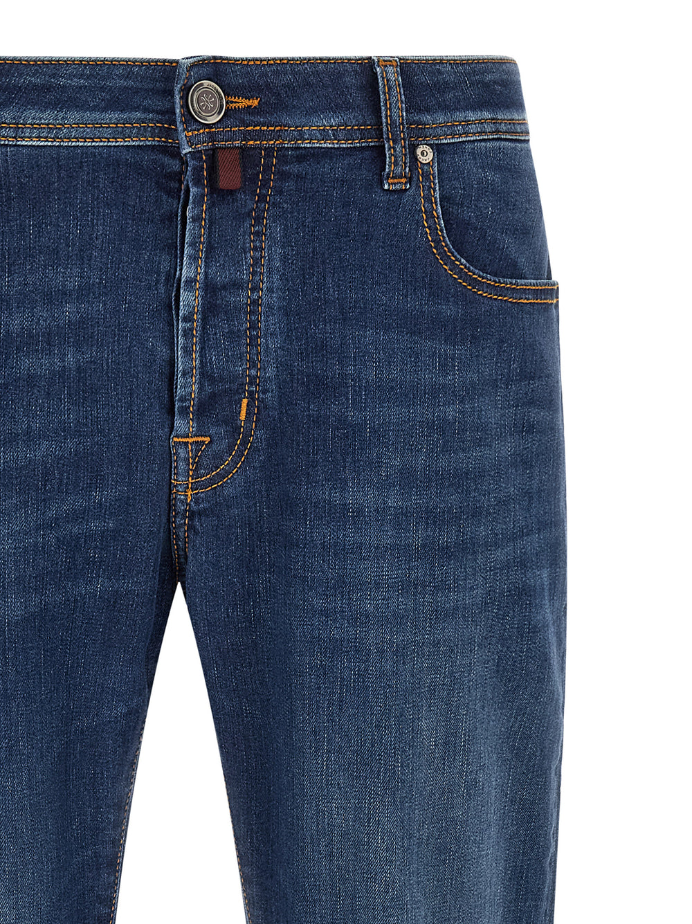 Jacob Cohen Cotton Straight-Leg Jeans in Blue