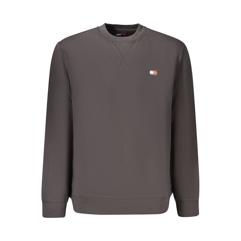 Tommy Hilfiger Μαύρο Βαμβακερό Φούτερ
