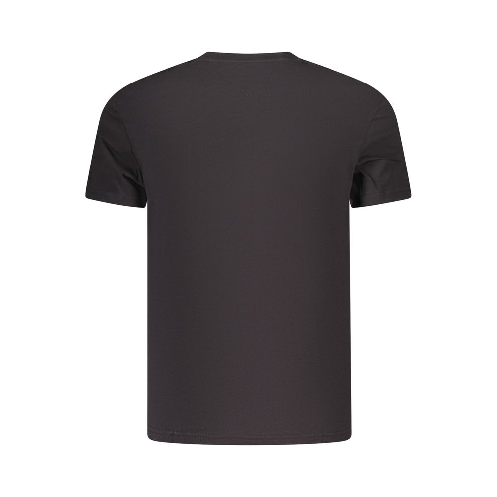 Tommy Hilfiger Black Cotton T-Shirt
