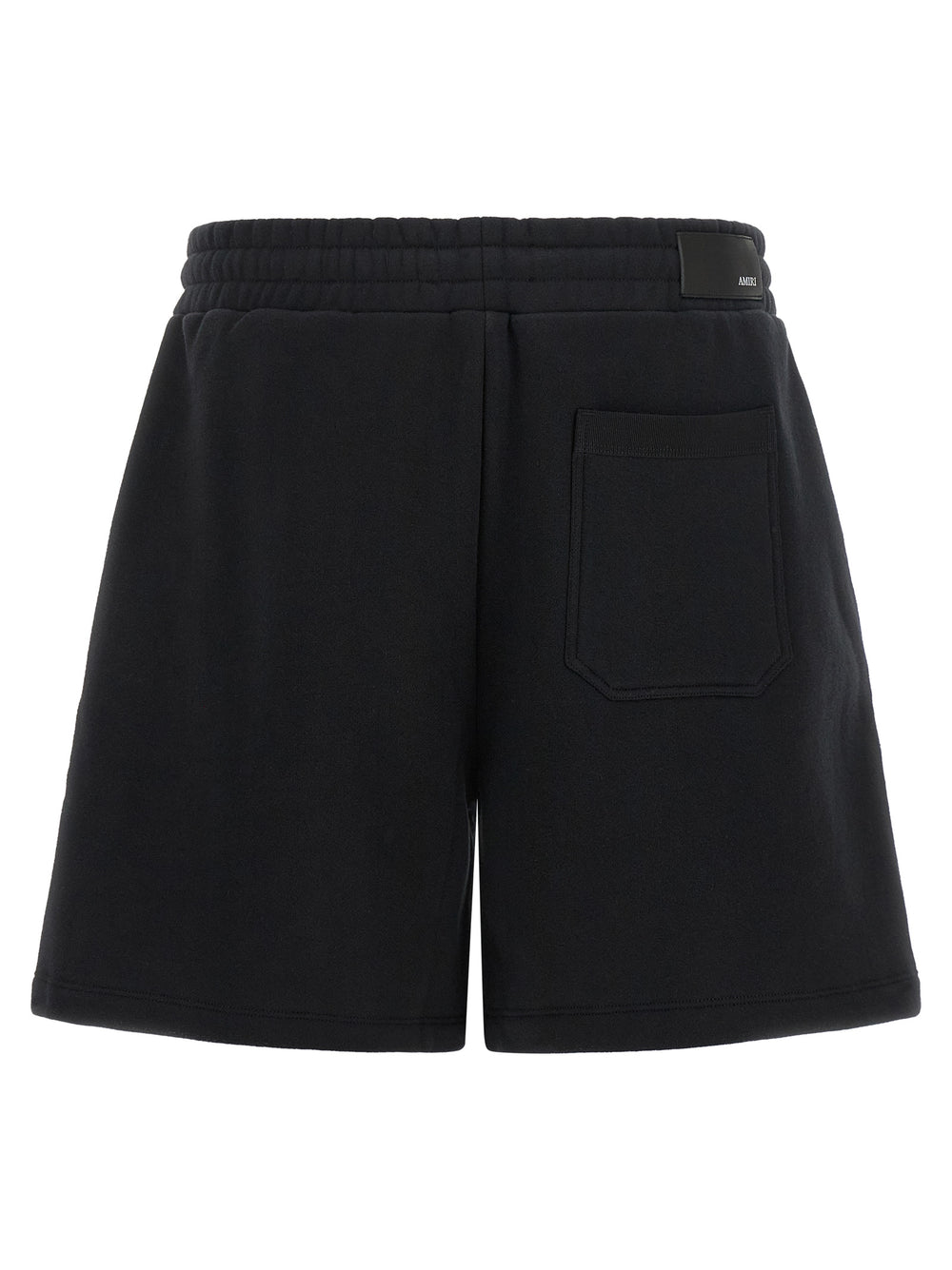 Amiri 100% Cotton Bermuda Shorts in Black