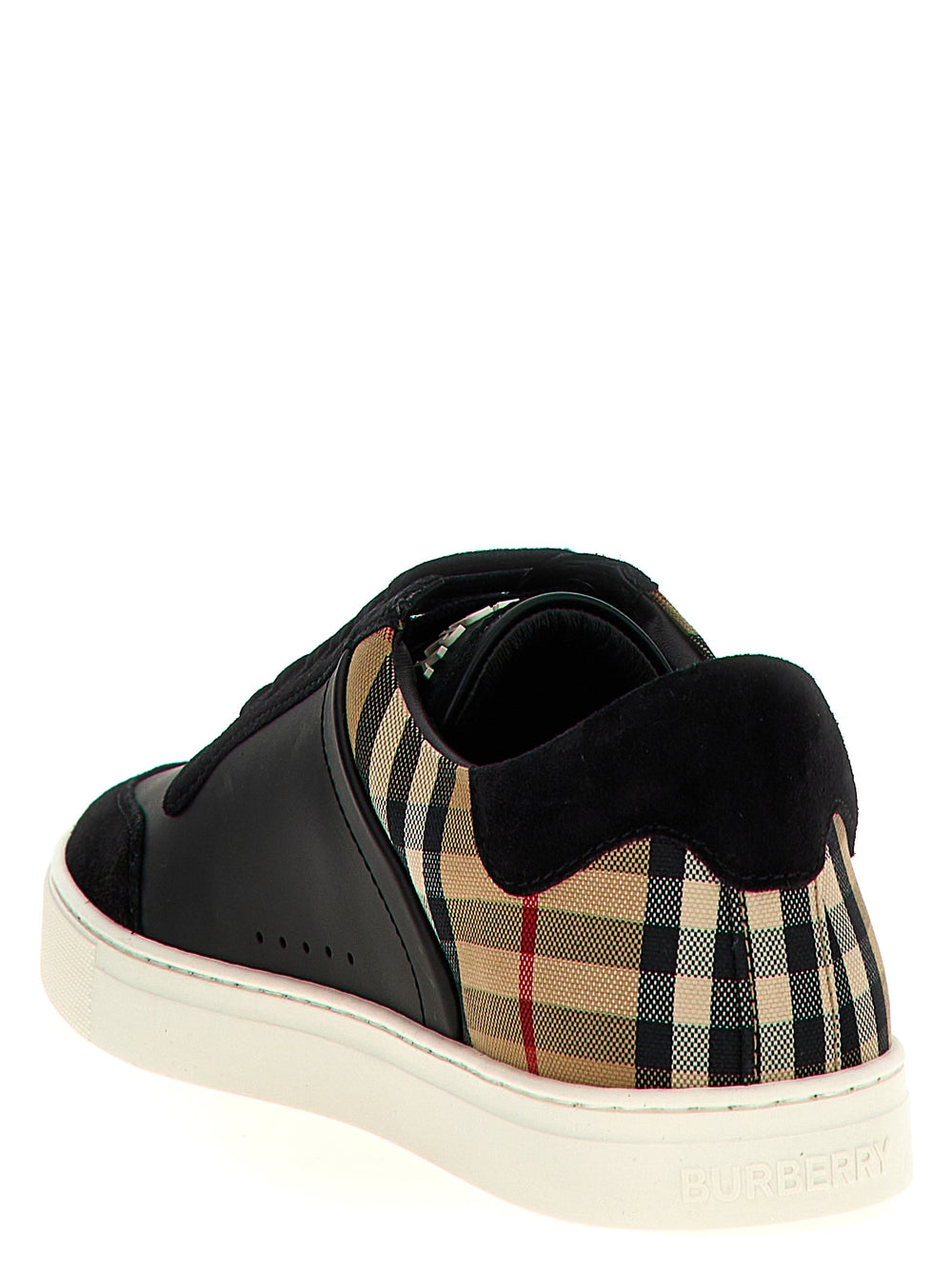 Burberry Sneakers από Δέρμα Μοσχαριού σε Μαύρο
