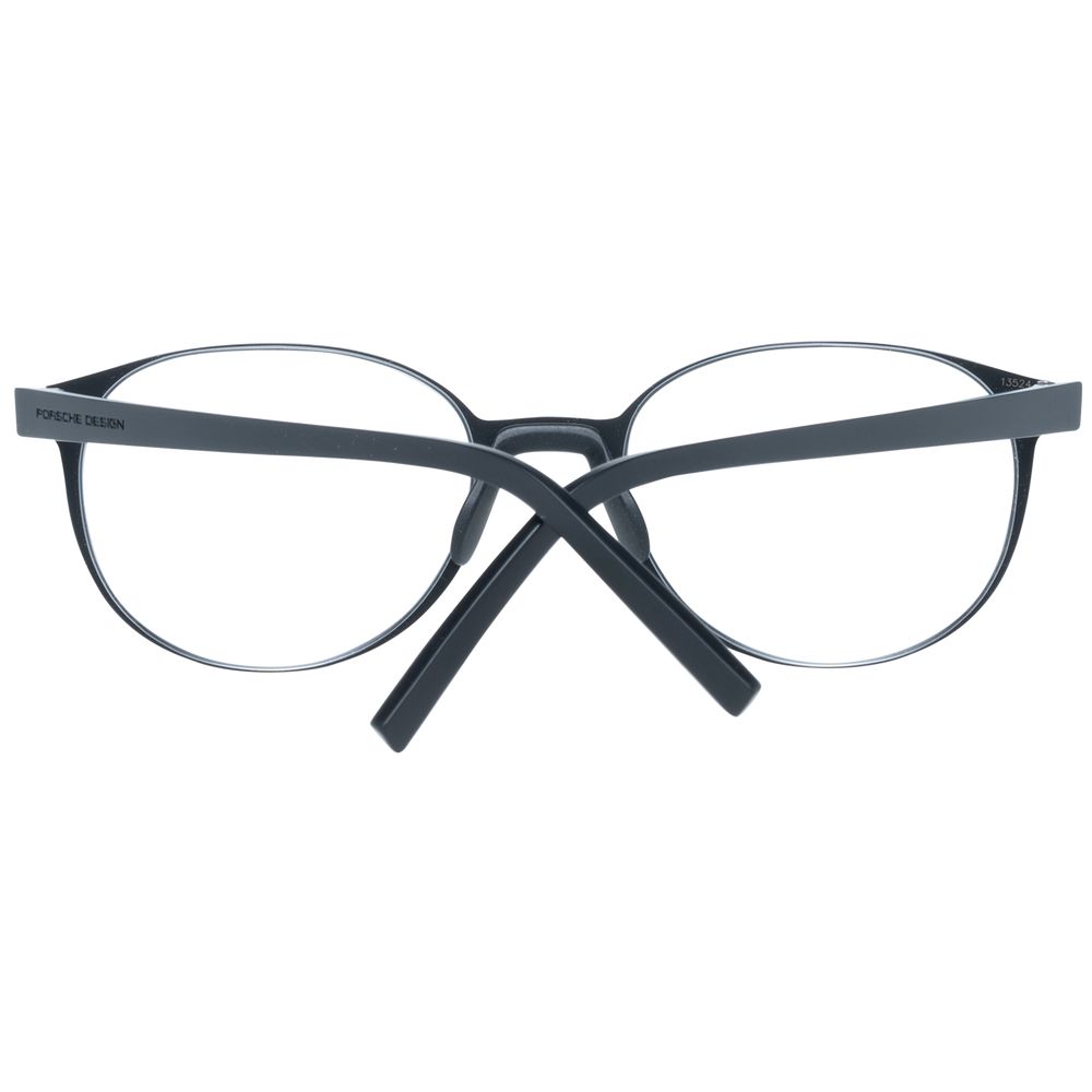 Porsche Design Στρογγυλά Σκελετά Γυαλιών σε Μαύρο