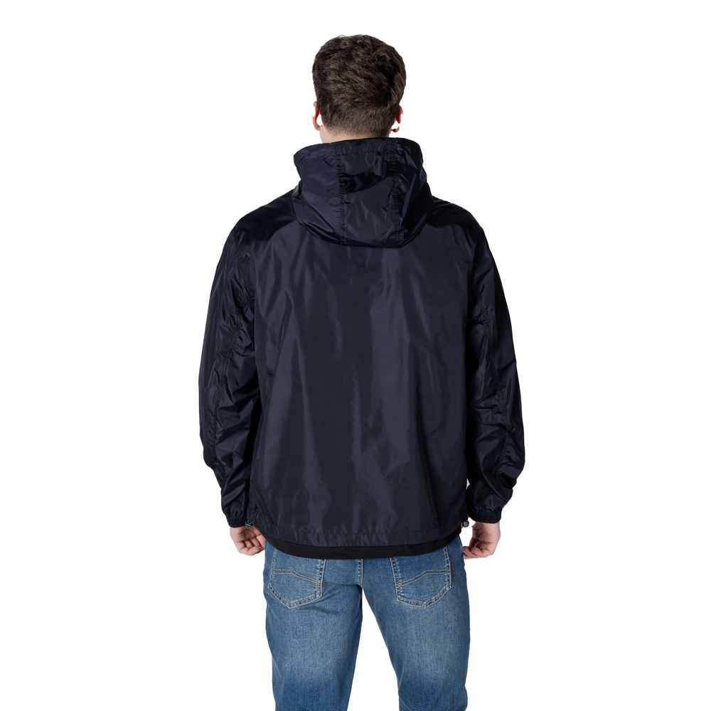 Armani Exchange Μπουφάν από 100% πολυαμίδιο σε Μπλε