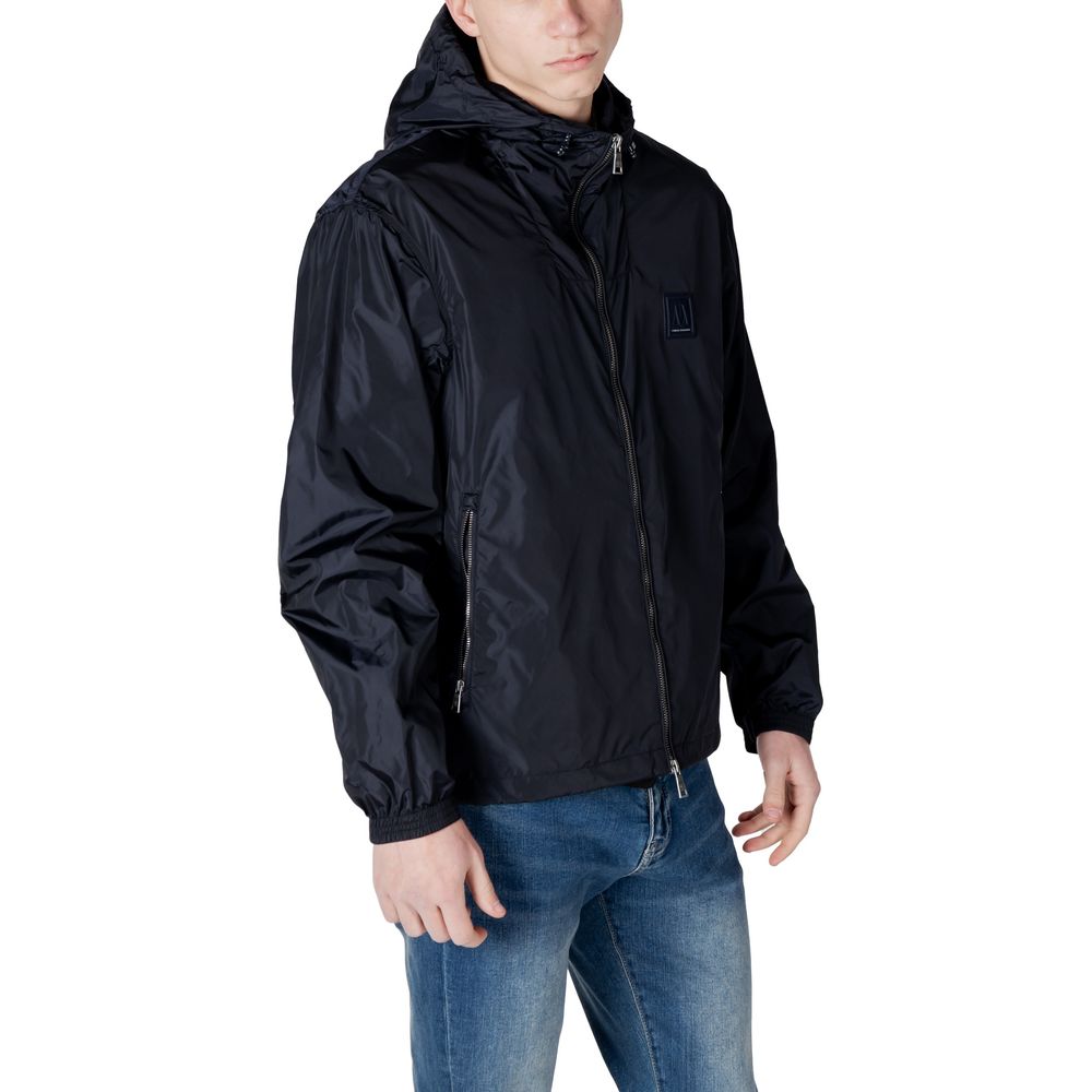 Armani Exchange Μπουφάν από 100% πολυαμίδιο σε Μπλε