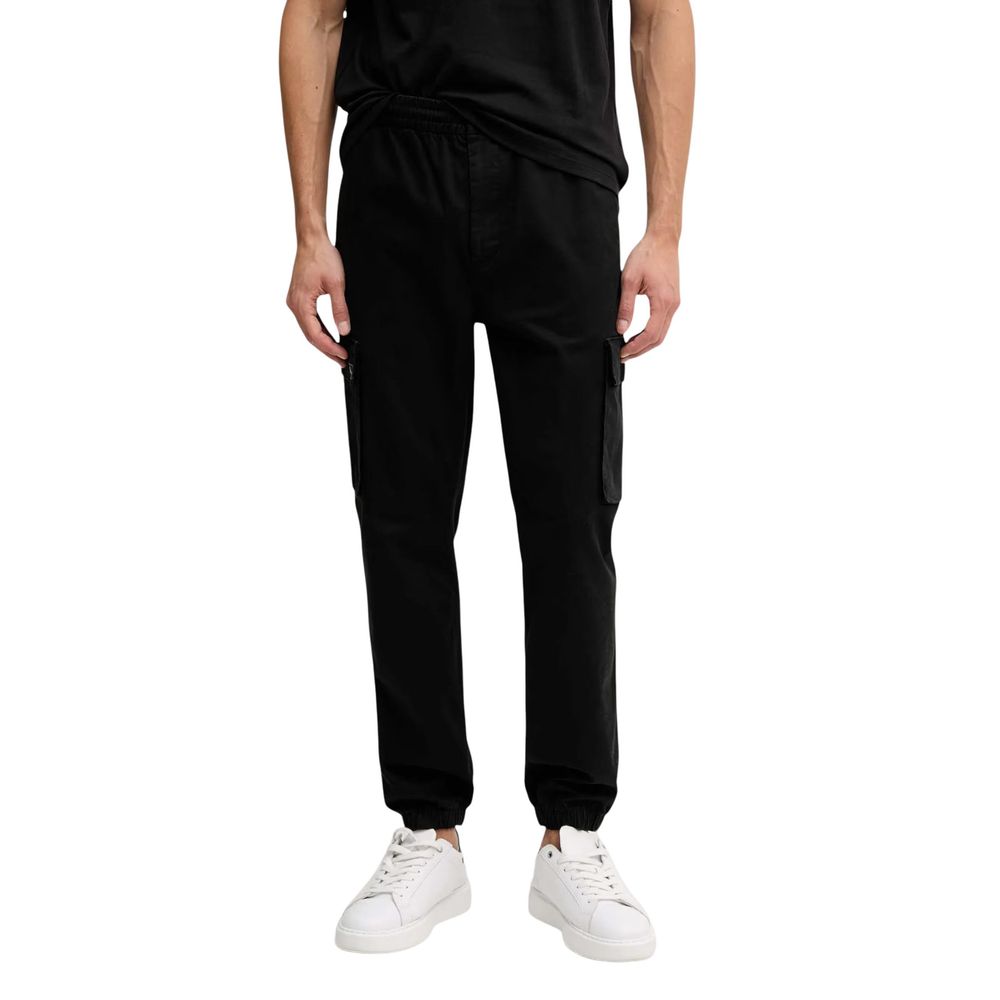 Calvin Klein Βαμβακερό Παντελόνι Casual
