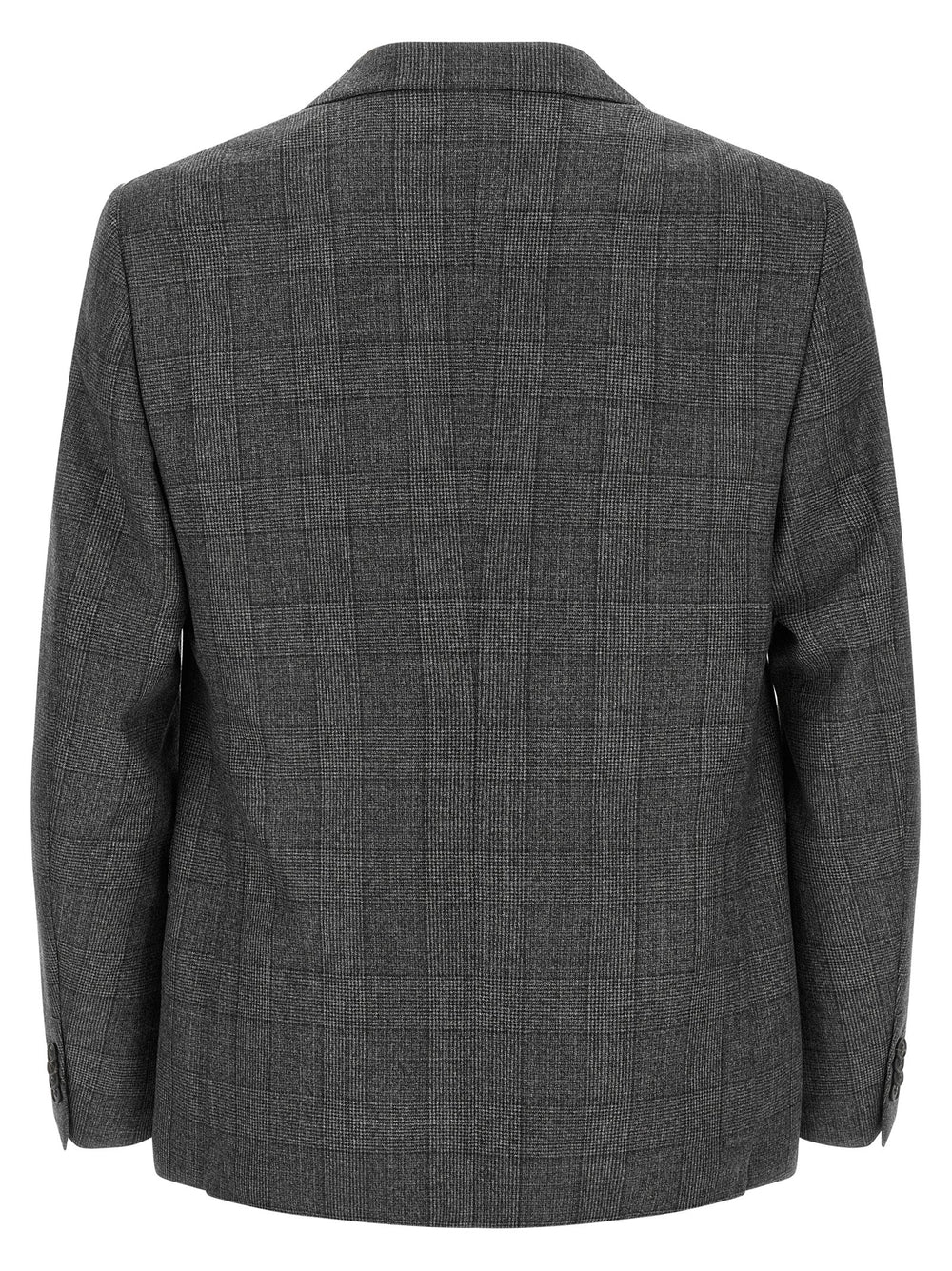Gray Wool Two-Piece Suit