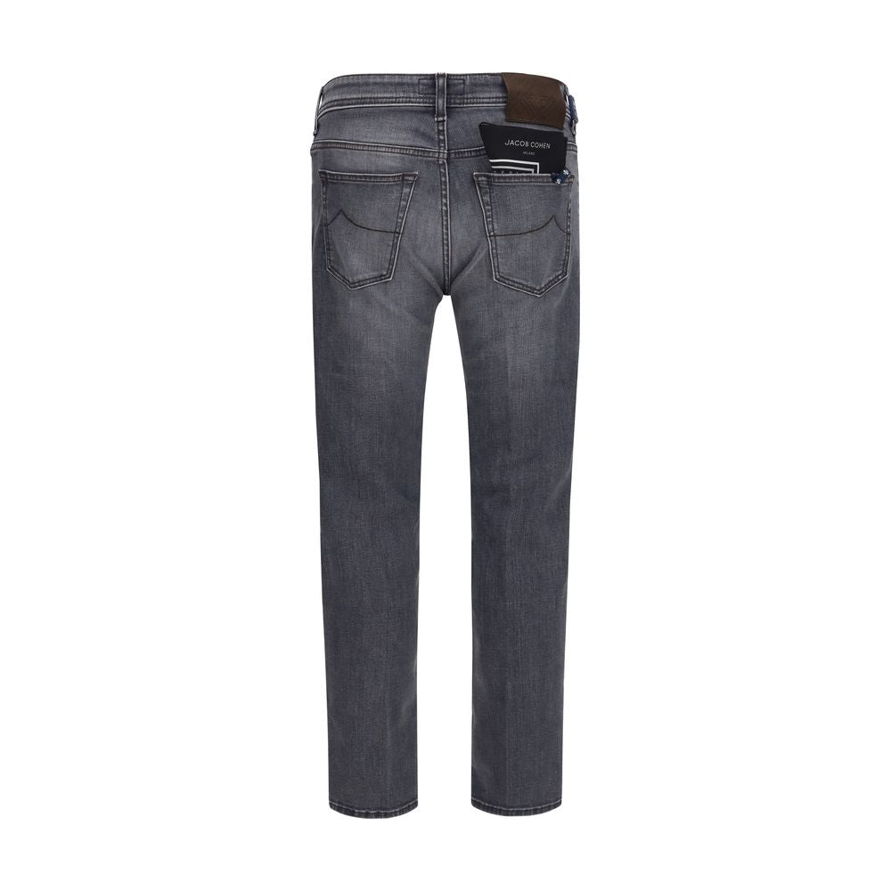 Jacob Cohen Straight-Leg Jeans in Grey