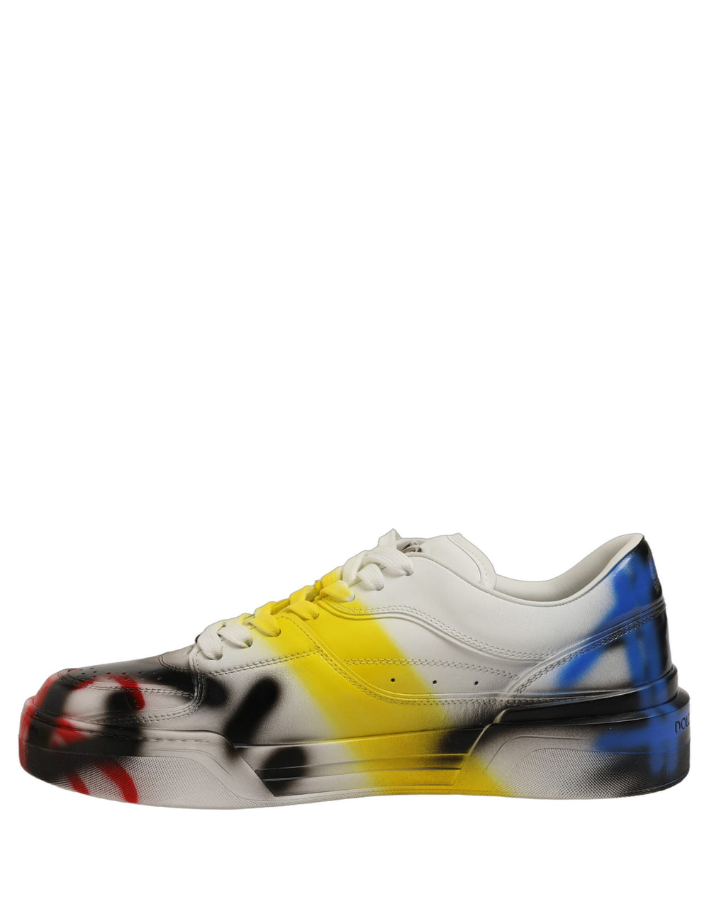 Dolce & Gabbana New Roma Leather Sneakers in Multicolor