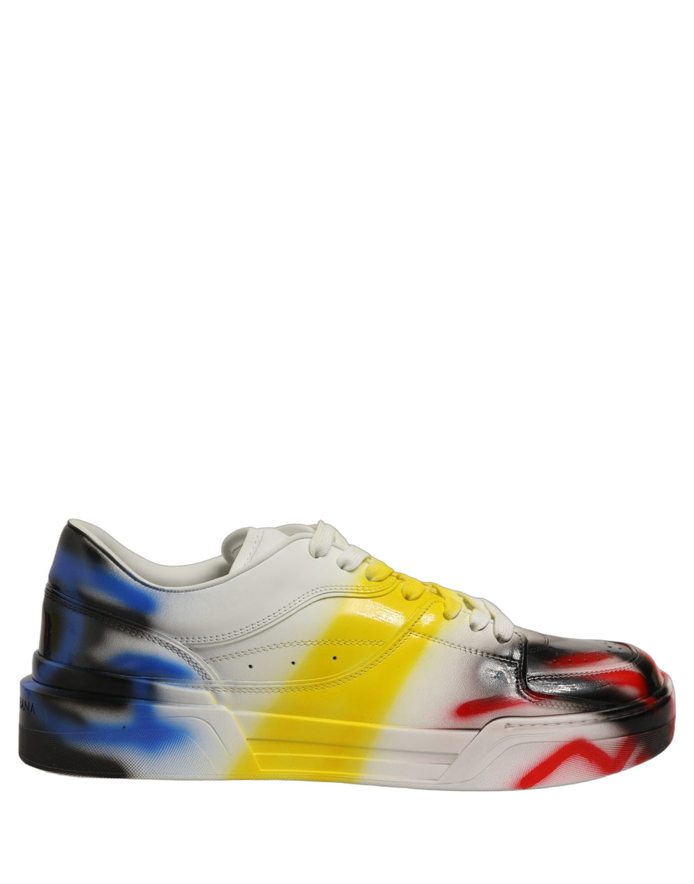 Dolce & Gabbana New Roma Leather Sneakers in Multicolor