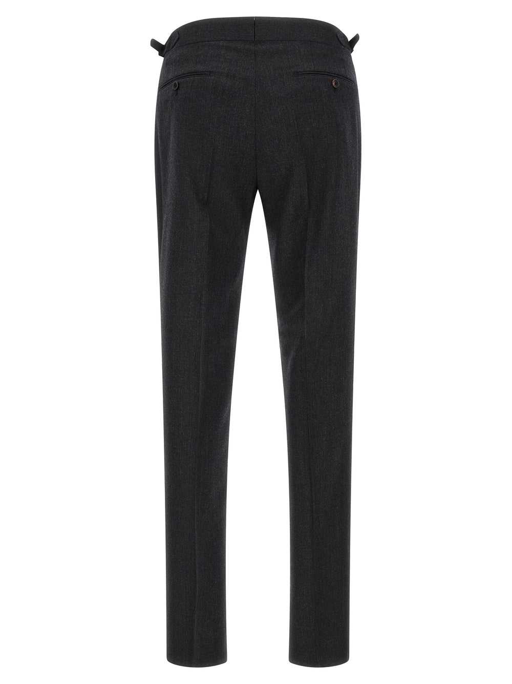 Pal Zileri Wool Dress Trousers in Grey