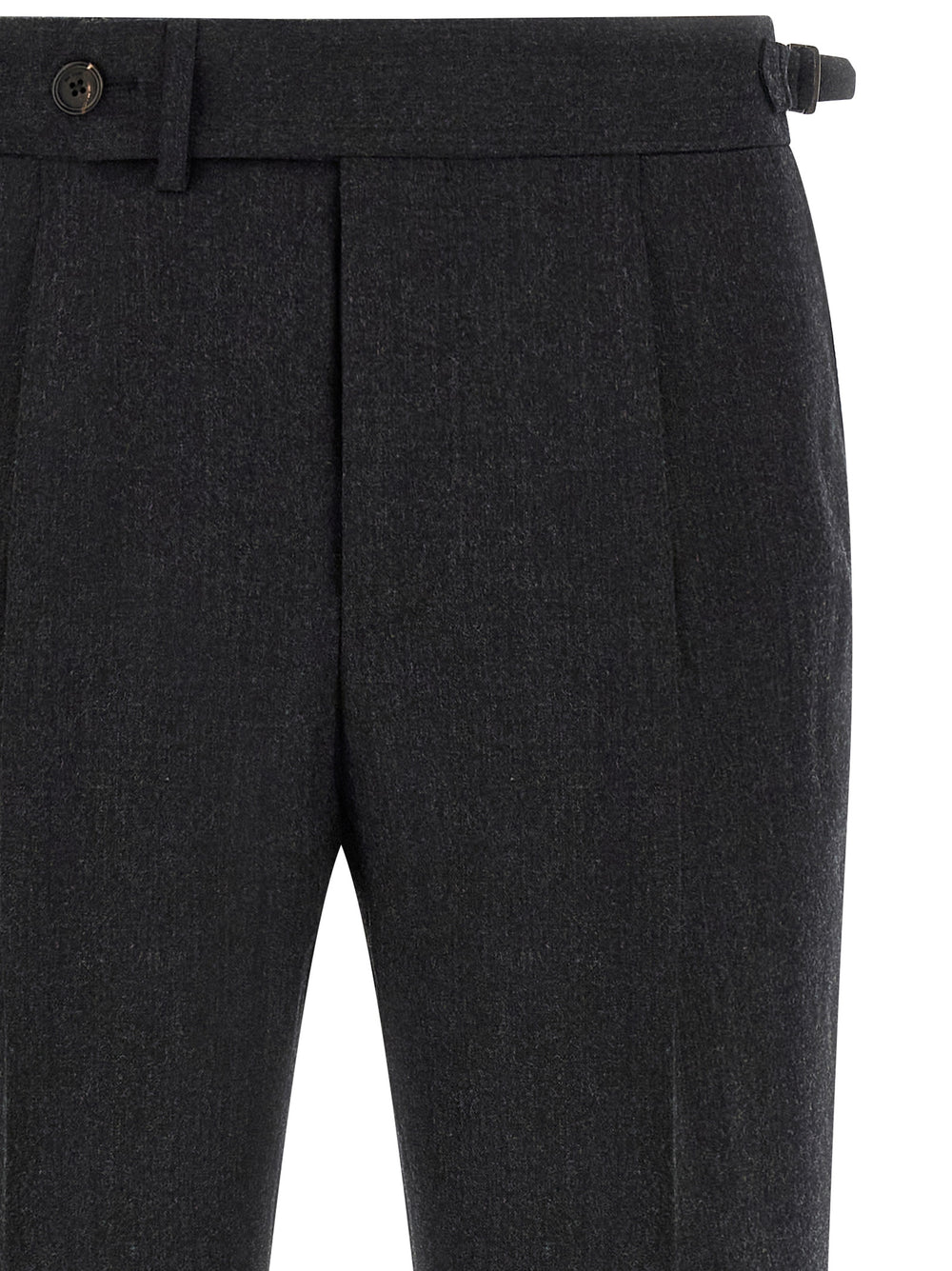 Pal Zileri Wool Dress Trousers in Grey