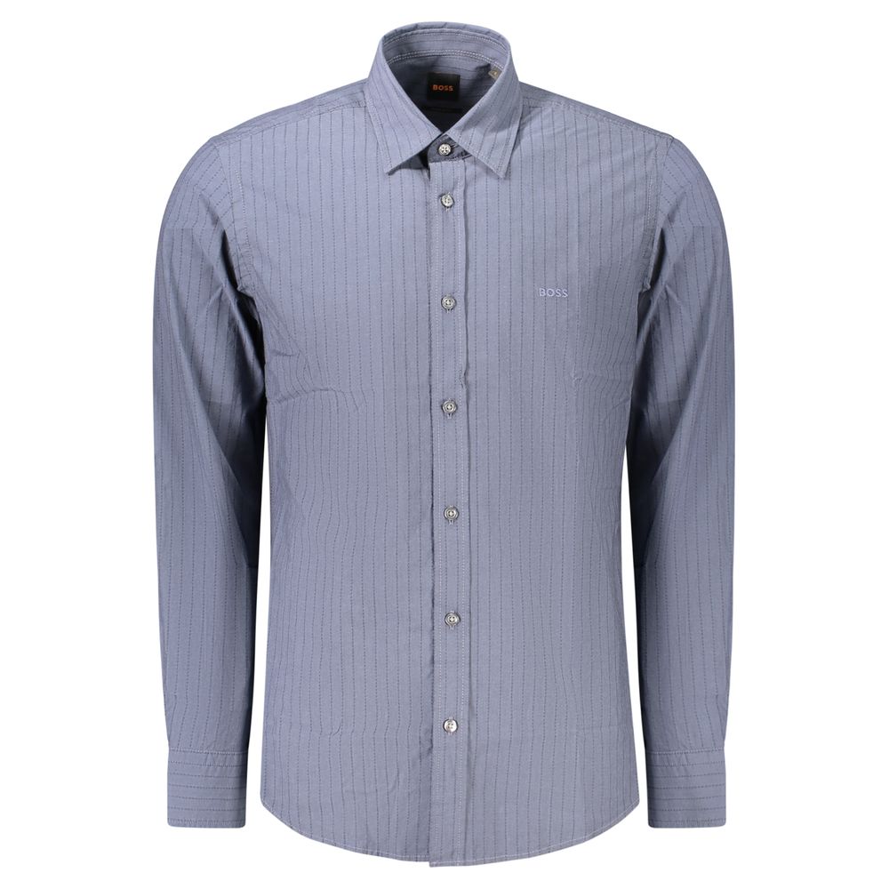 Hugo Boss Cotton Shirt in Blue