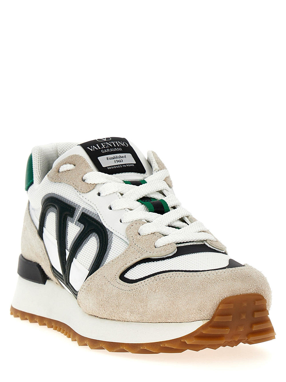 Valentino Garavani Sneakers VLogo Ρυθμός από Δέρμα Μοσχαριού σε Πολύχρωμο