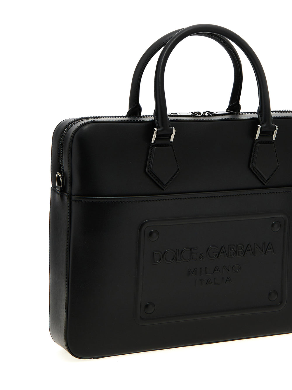 Dolce & Gabbana Τσάντα Τσάντα από Δέρμα Αρνιού σε Μαύρο