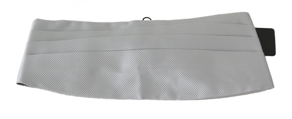 Dolce & Gabbana 100% Silk Cummerbund in Grey
