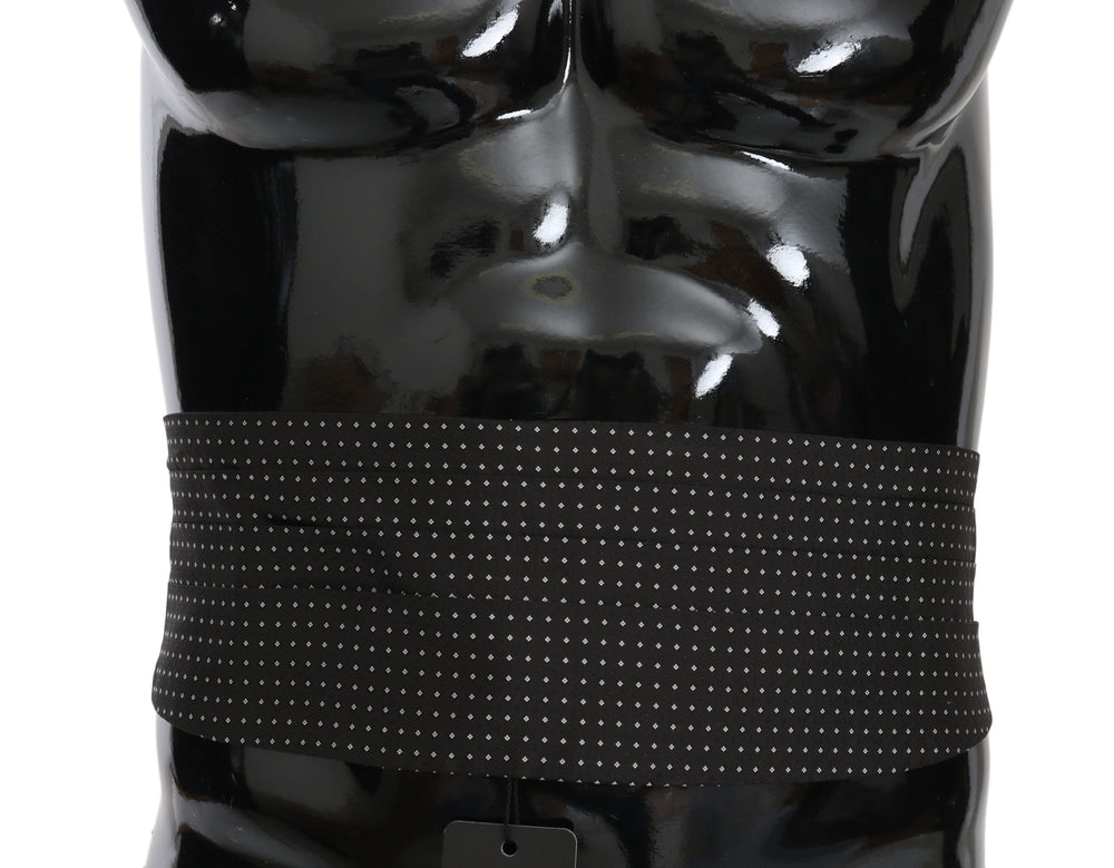 Dolce & Gabbana 100% Silk Cummerbund in Black