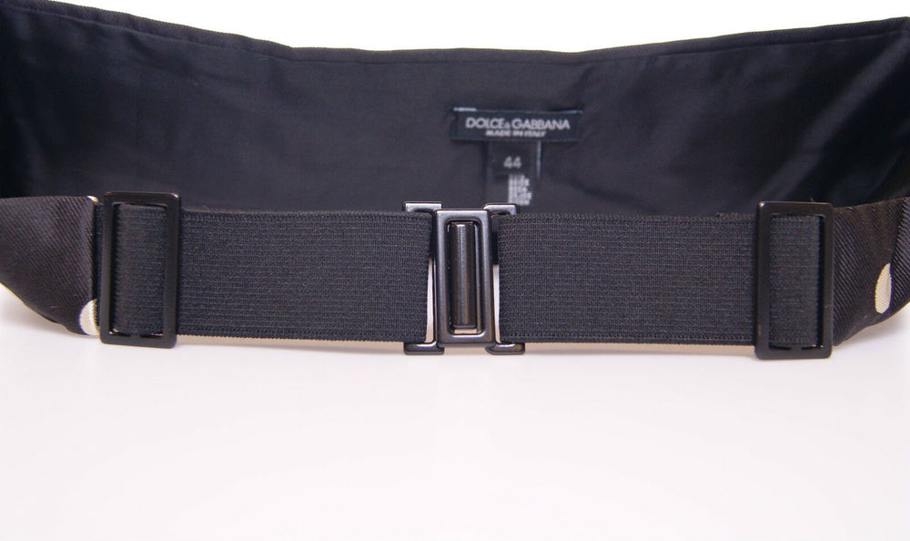 Dolce & Gabbana Silk Cummerbund in Black