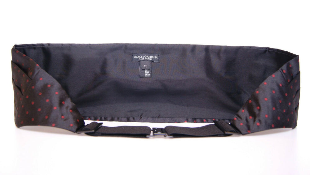 Dolce & Gabbana Silk Cummerbund in Black