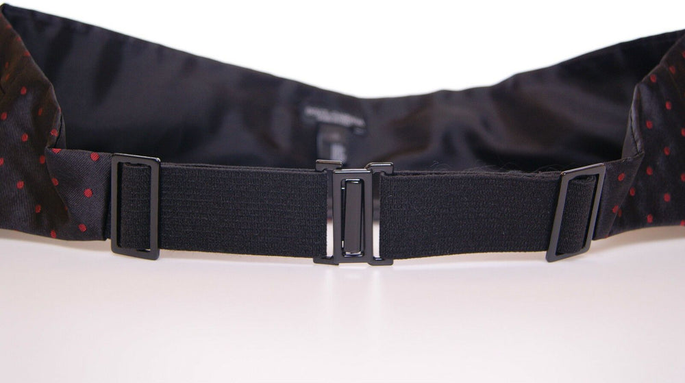 Dolce & Gabbana Silk Cummerbund in Black