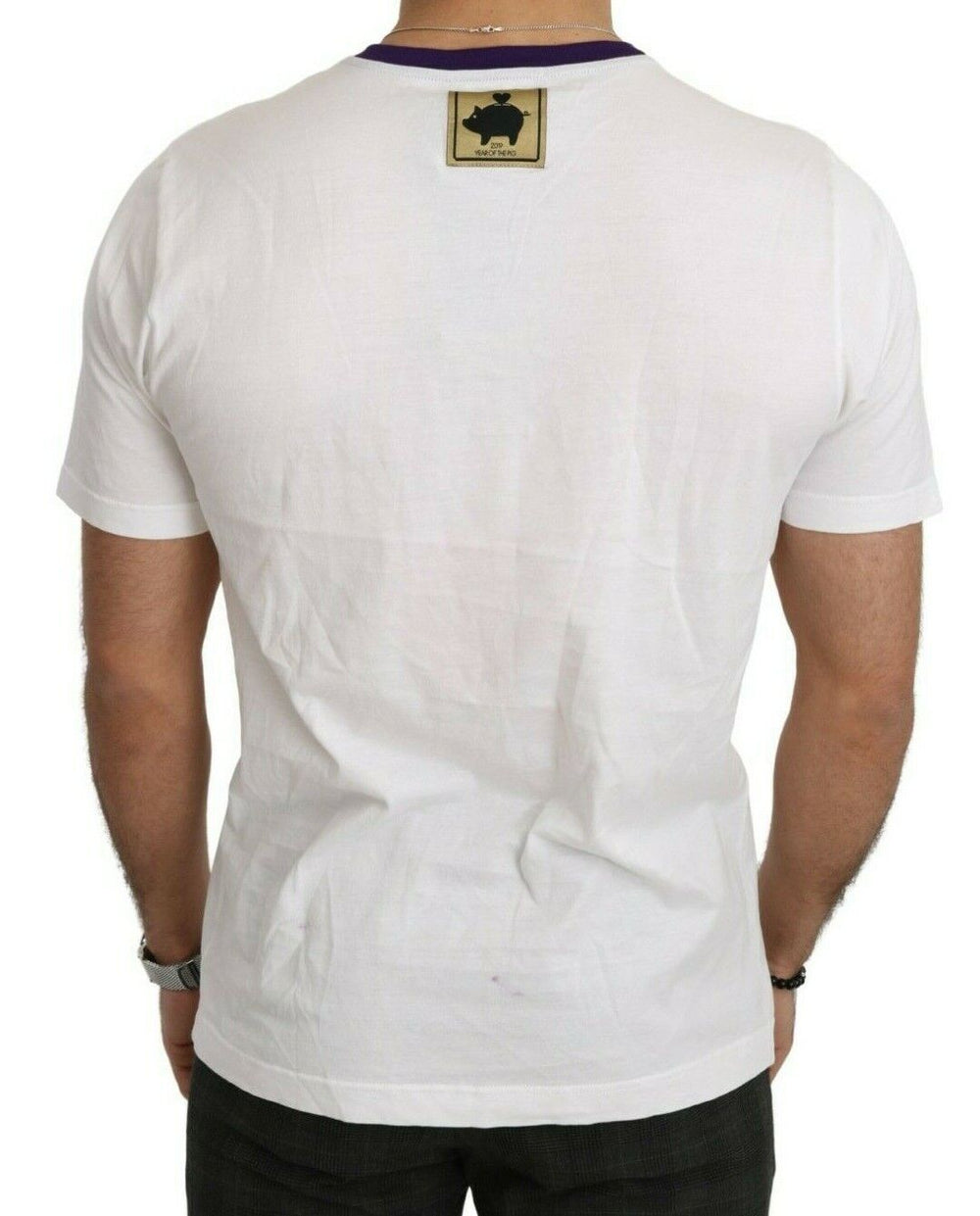 Dolce & Gabbana 100% Cotton T-shirt in White