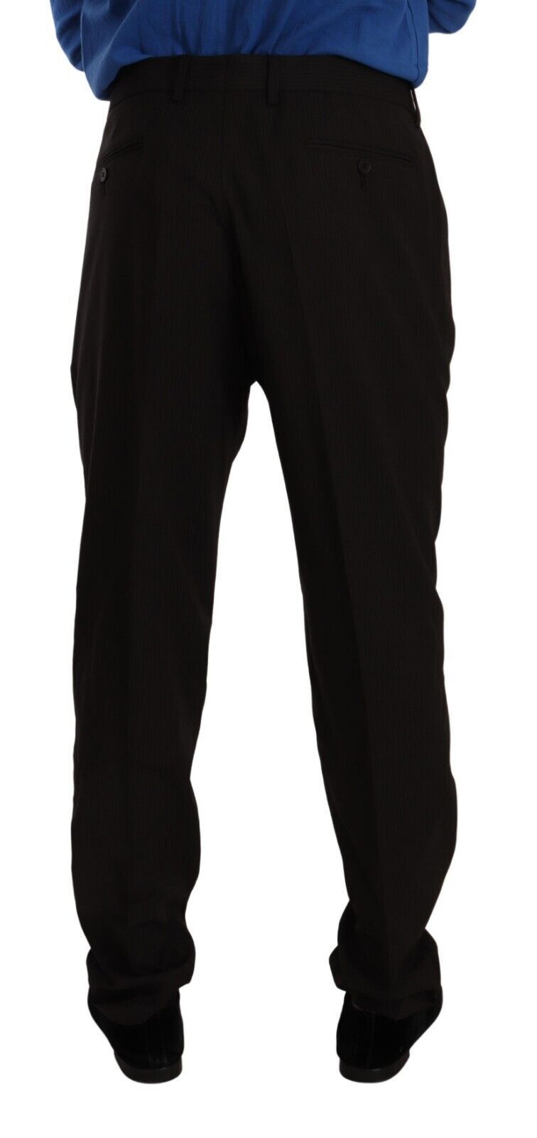 Brown Wool Skinny Formal Dress Pants mens luxury fashion - Mens Edit