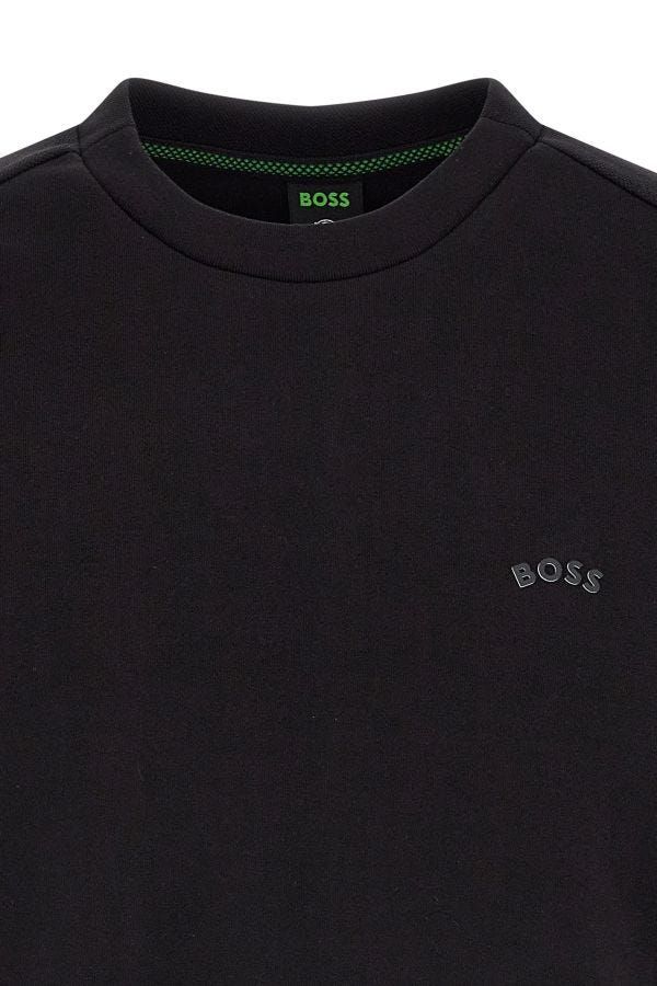 Hugo Boss Cotton Sweatshirt in Black