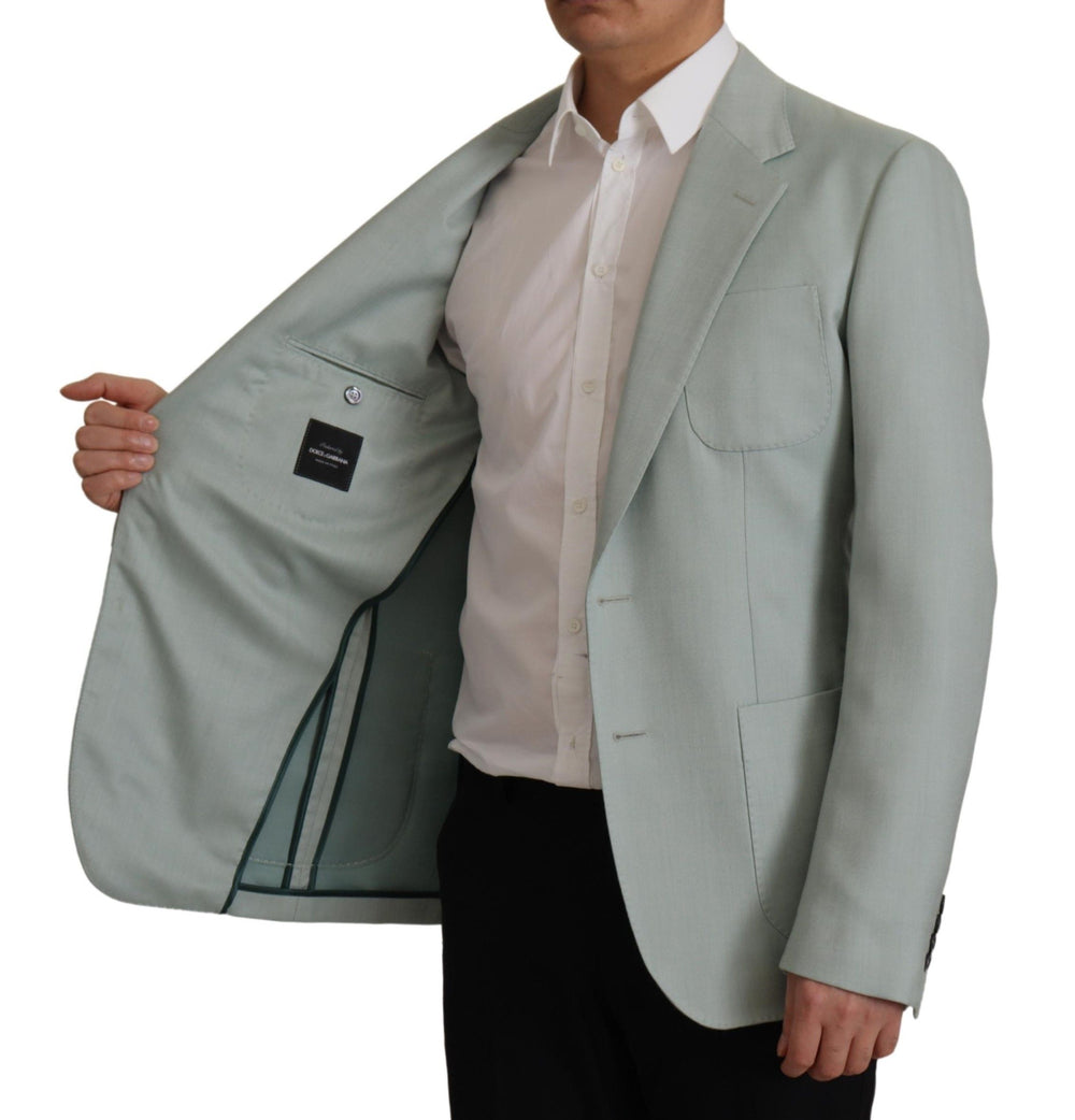 Light Green Cashmere Silk Blazer mens luxury fashion - Mens Edit