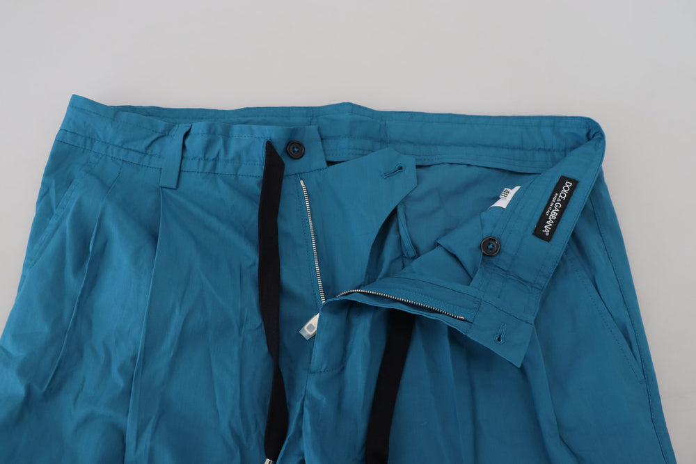 Dolce & Gabbana Cotton Chinos in Blue