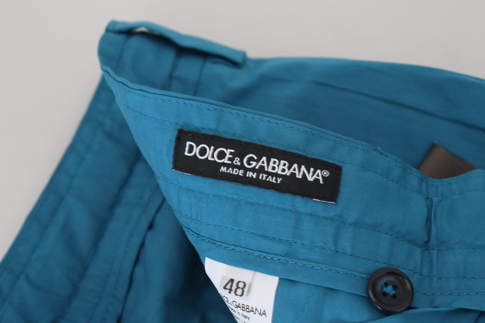 Dolce & Gabbana Cotton Chinos in Blue