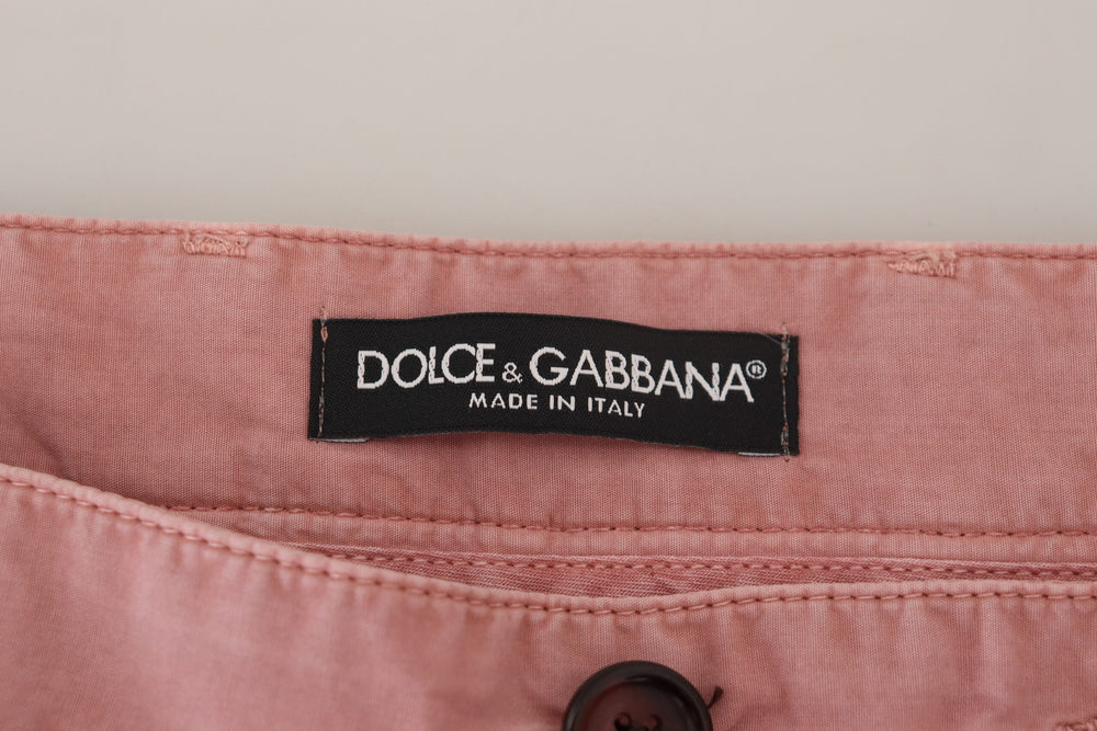 Dolce & Gabbana Cotton Shorts in Pink