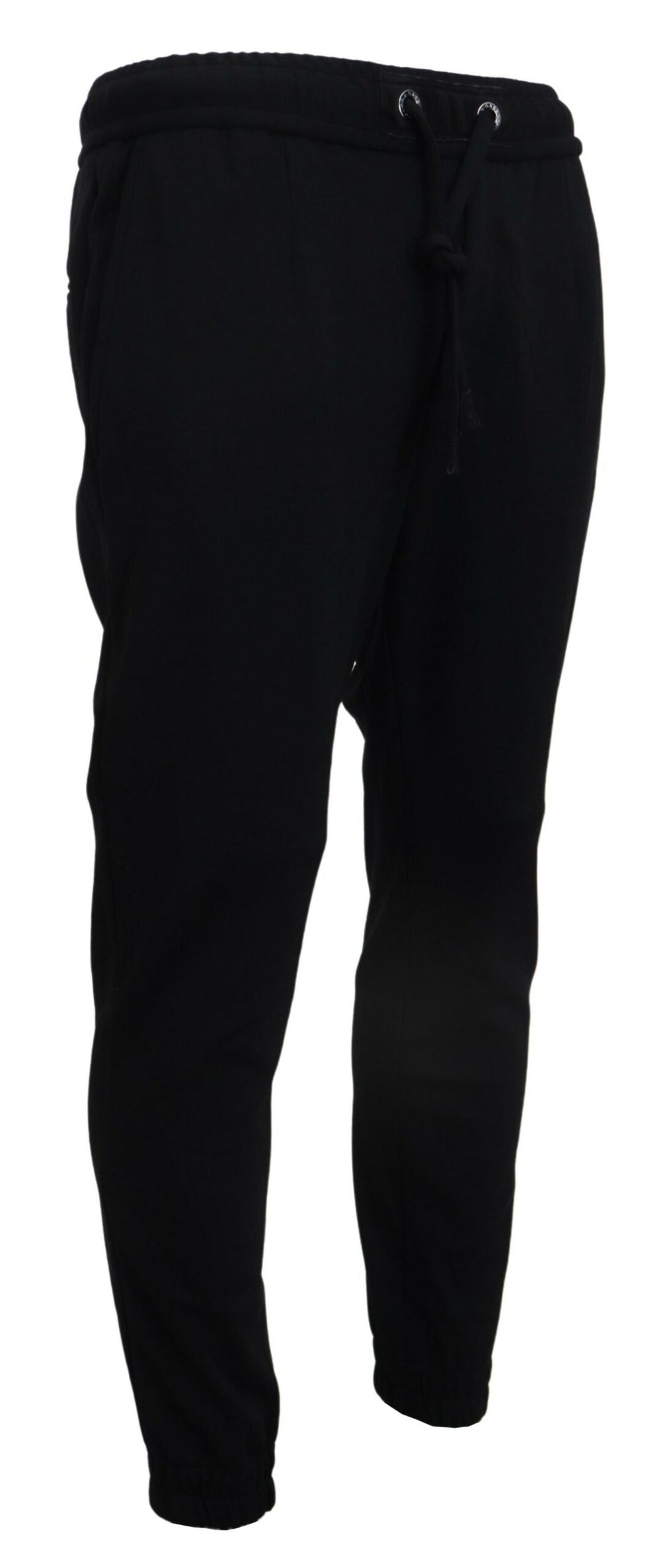 Black Mens Sport Wool Sweatpants Pants mens luxury fashion - Mens Edit