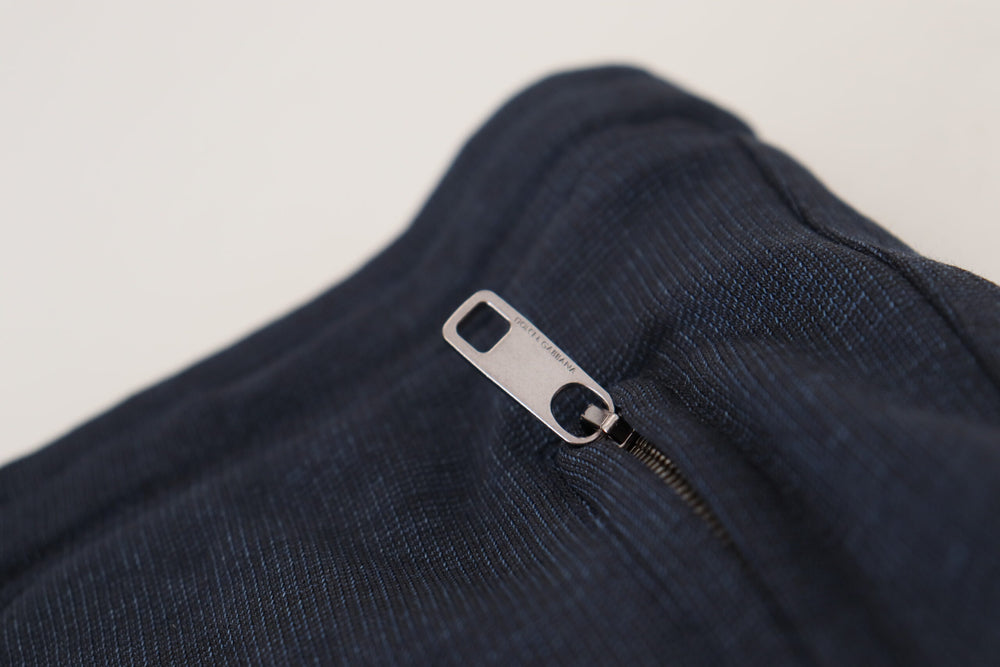 Dolce & Gabbana Cotton Blend Sweatpants in Blue