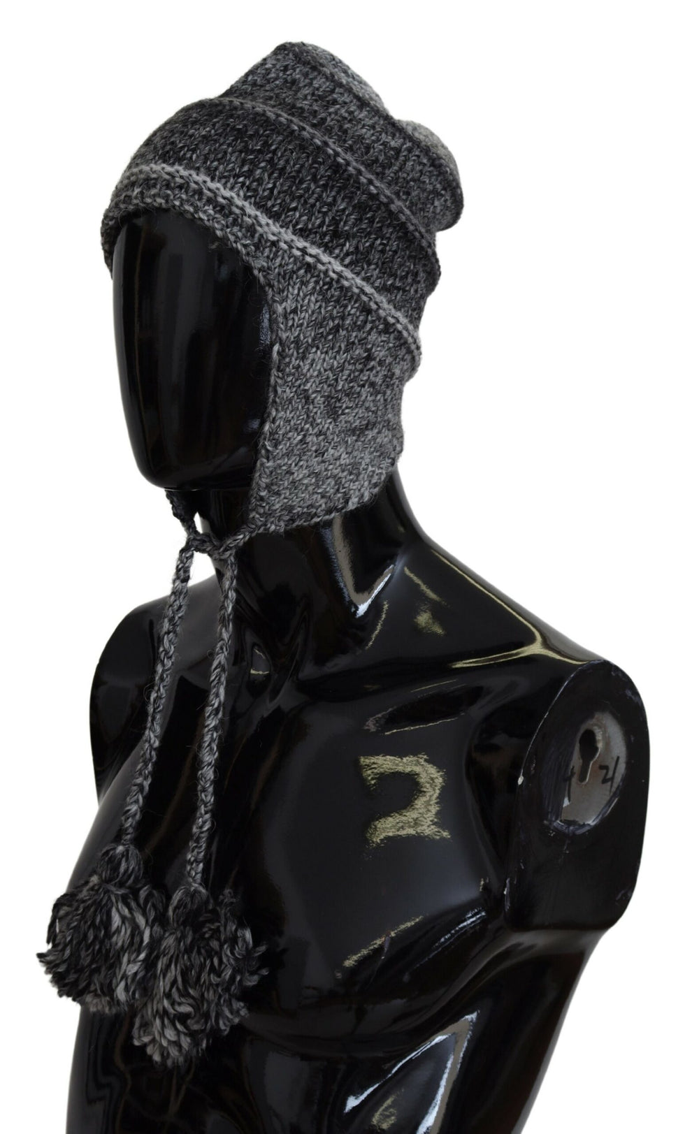 Dolce & Gabbana Knit Beanie Hat in Grey