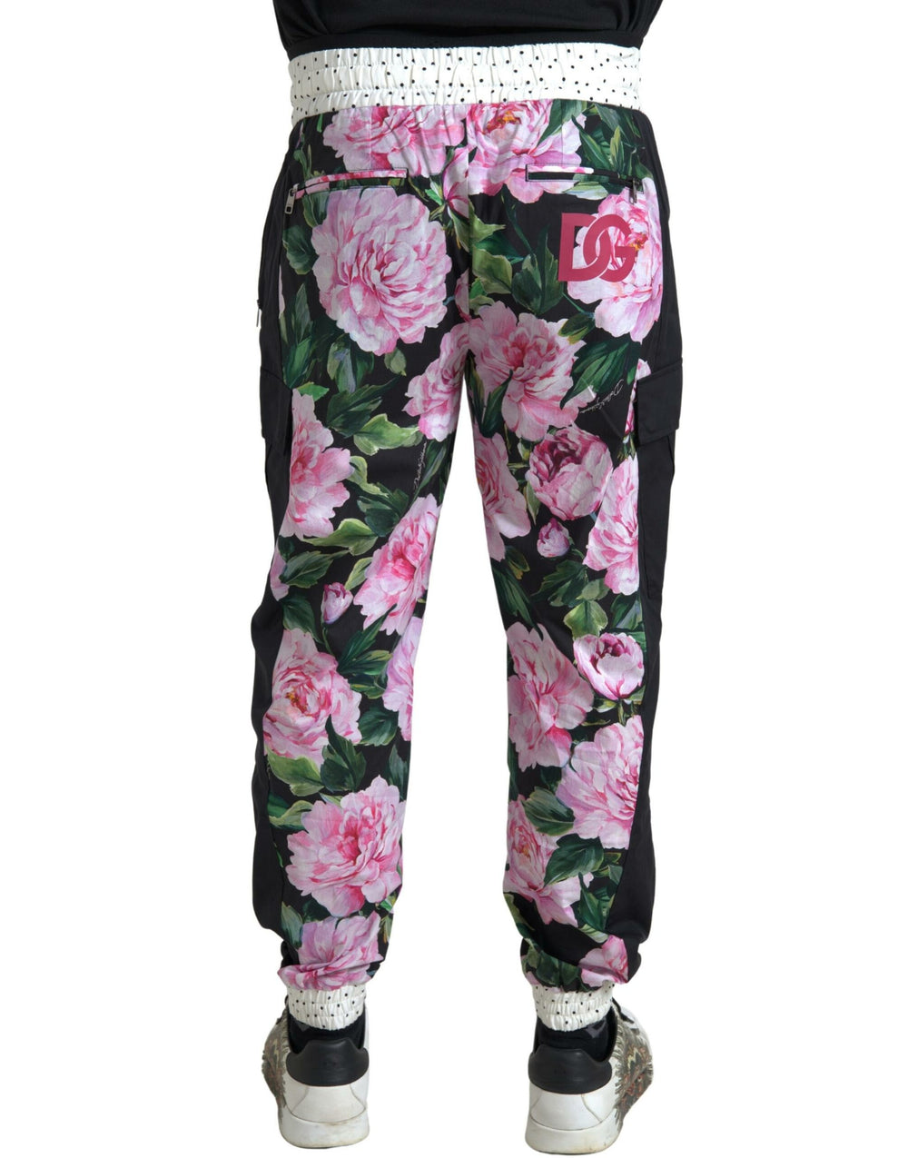 Dolce & Gabbana Cotton Joggers in Multicolor