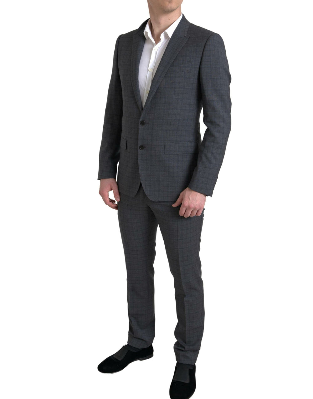 Dolce & Gabbana Virgin Wool MARTINI Suit in Grey
