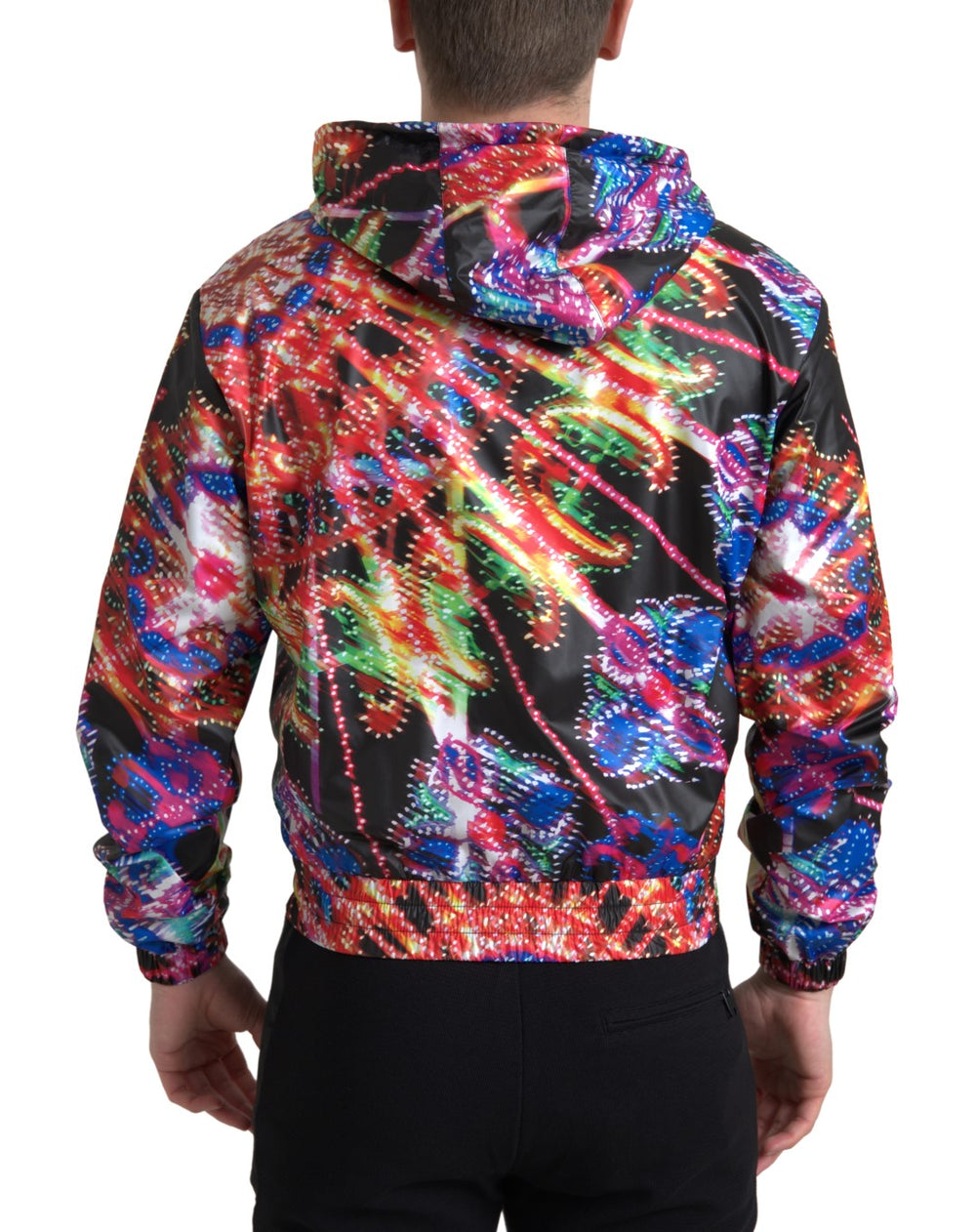 Multicolor Hooded Sweatshirt Sweater mens luxury fashion - Mens Edit