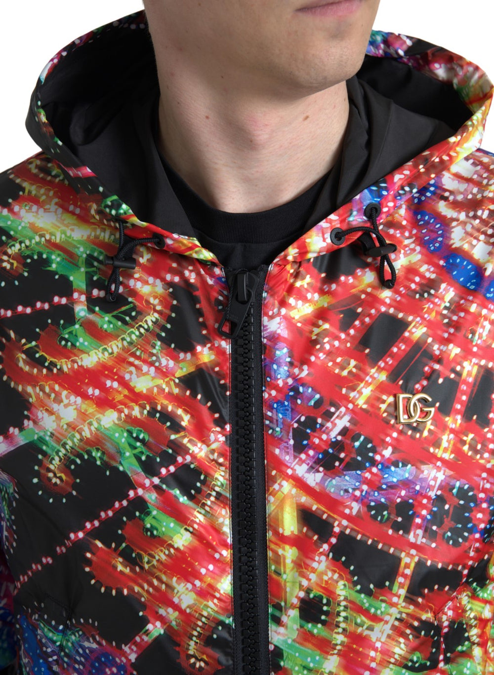 Dolce & Gabbana Multicolor Hooded Sweatshirt in Multicolor