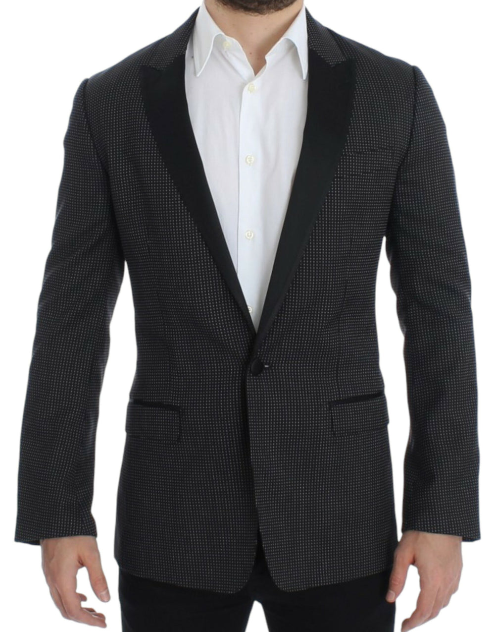 Dolce & Gabbana MARTINI Slim Blazer in Black