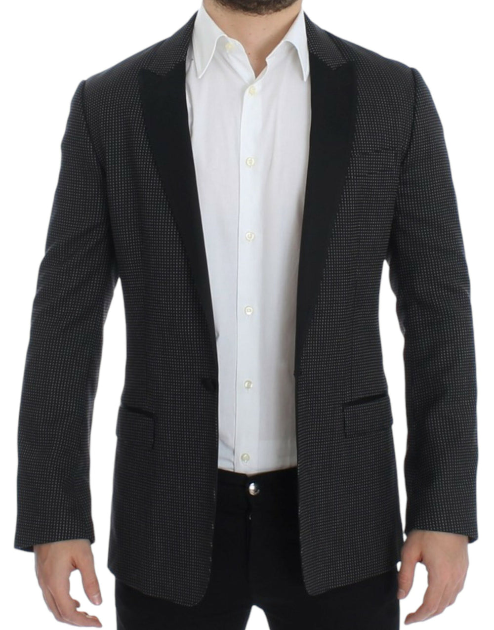 Dolce & Gabbana MARTINI Slim Blazer in Black