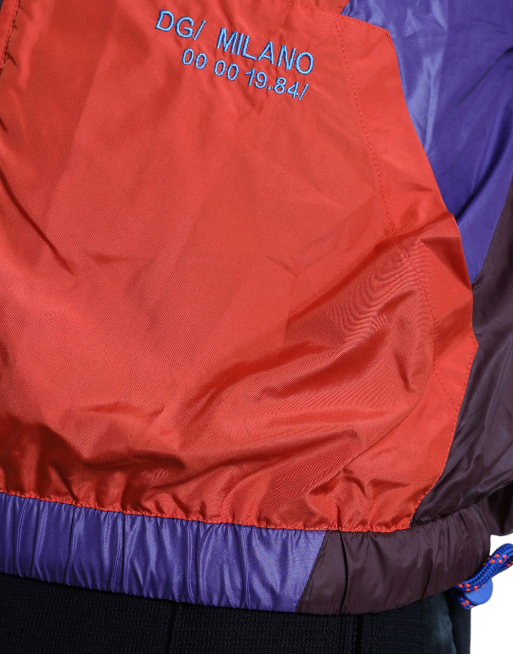 Dolce & Gabbana Multicolor Windbreaker Jacket