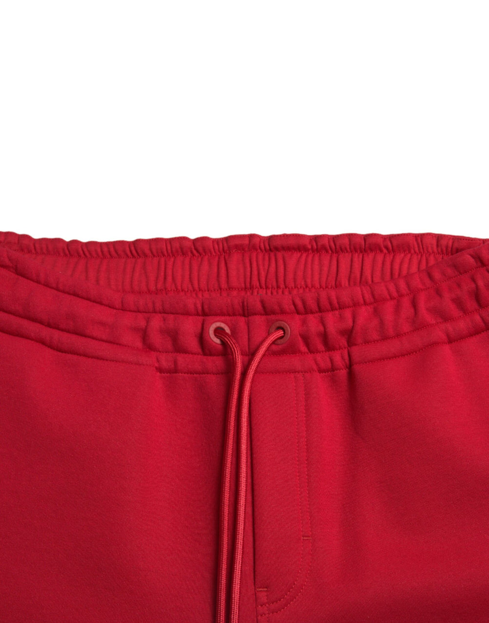 Dolce & Gabbana Cotton Blend Skinny Jogger Pants in Red